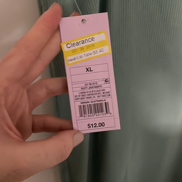 Wild fable XL light sage body con tie straps - Picture 3 of 4